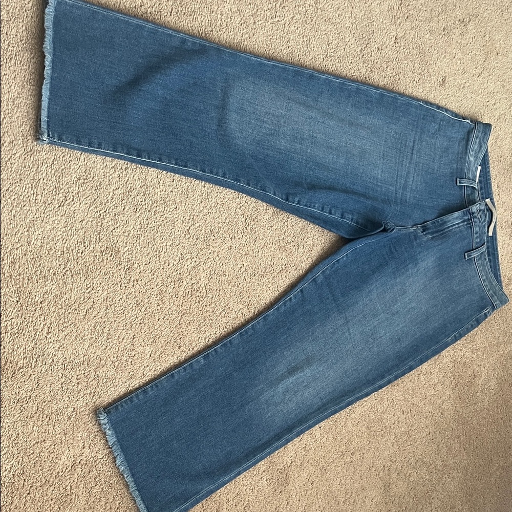 Joe's Jeans Medium Blue Wide Leg Denim